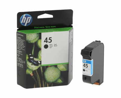 Оригинальный картридж HP 45 Black